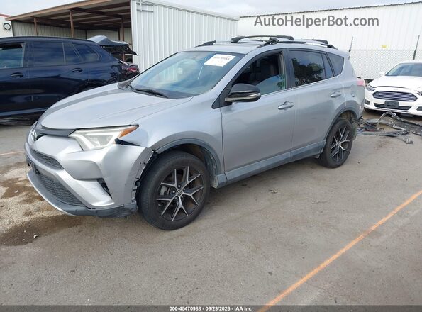 2T3NFREV0GW257162 2016 TOYOTA RAV4 Gray Առջևի ձախ երեք քառորդ տեսարան
