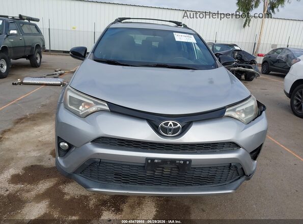 2T3NFREV0GW257162 2016 TOYOTA RAV4 Gray Սարքավորումների վահանակի տեսք