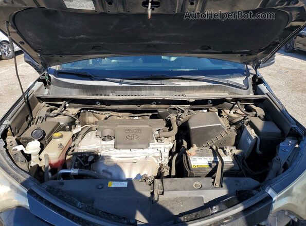 2T3NFREV2GW252240 2016 TOYOTA RAV4 Black Engine compartment view