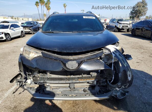 2T3NFREV2GW252240 2016 TOYOTA RAV4 Black Front view