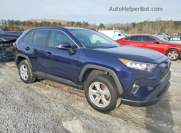 2T3P1RFV0LW087806 2020 TOYOTA RAV4 Blue Передня права чверть