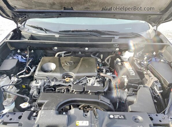 2T3P1RFV0LW087806 2020 TOYOTA RAV4 Blue Вид підкапотного простору