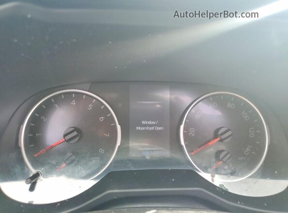 2T3P1RFV0MC244348 2021 TOYOTA RAV4 Silver Instrument cluster view