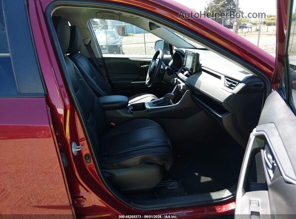 2T3P1RFV0NW256144 2022 TOYOTA RAV4 Red წინა სალონის ხედი