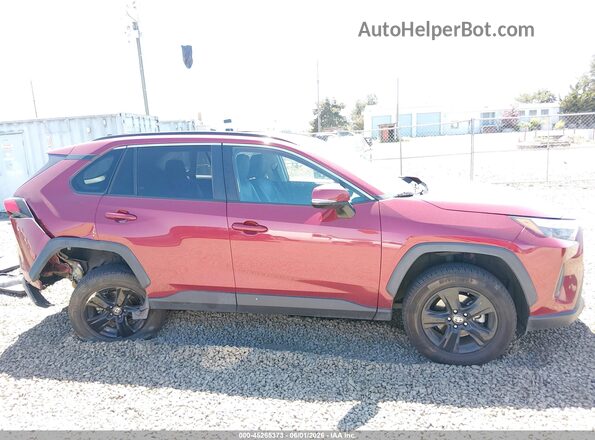 2T3P1RFV0NW256144 2022 TOYOTA RAV4 Red უკანა სალონის ხედი