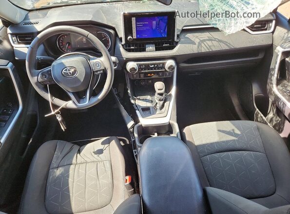 2T3P1RFV0PW358160 2023 TOYOTA RAV4 Black Dashboard view