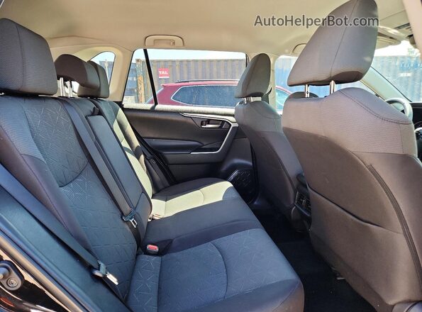 2T3P1RFV0PW358160 2023 TOYOTA RAV4 Black Rear interior view