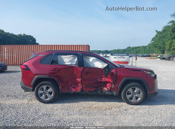 2T3P1RFV0PW381213 2023 TOYOTA RAV4 Red Rear interior view