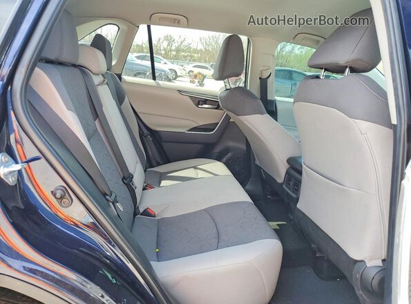 2T3P1RFV0RW431689 2024 TOYOTA RAV4 Blue Widok wnętrza z tyłu
