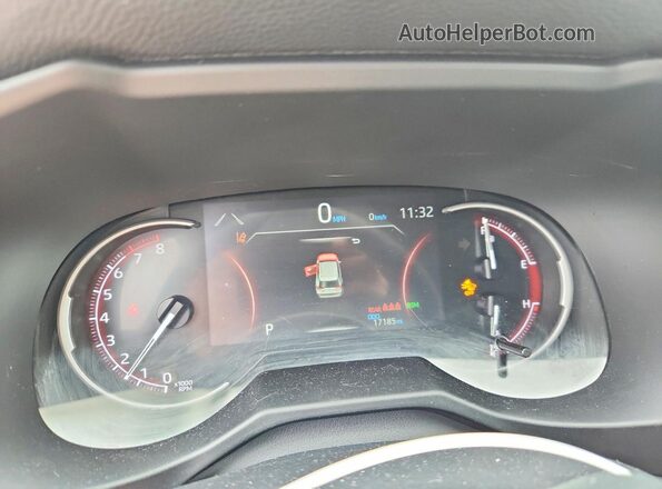 2T3P1RFV0RW493173 2024 TOYOTA RAV4 Silver Вид щитка приладів
