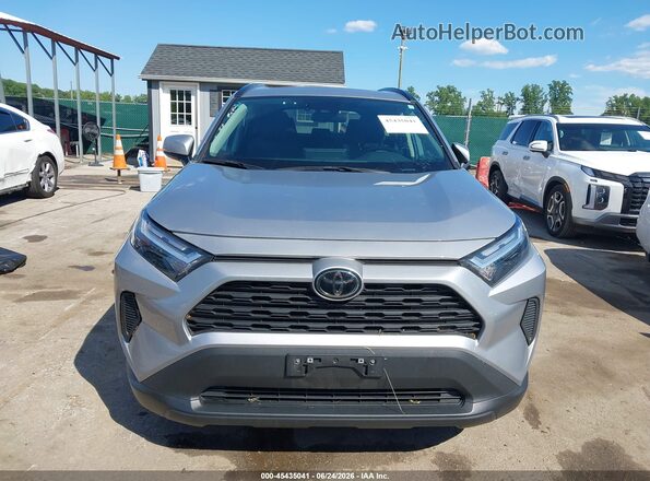 2T3P1RFV0SC507242 2025 TOYOTA RAV4 Silver Instrument cluster view
