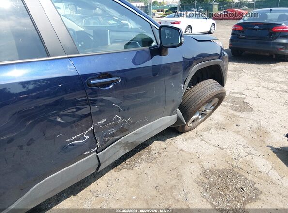 2T3P1RFV0SW612555 2025 TOYOTA RAV4 Blue წინა ხედი