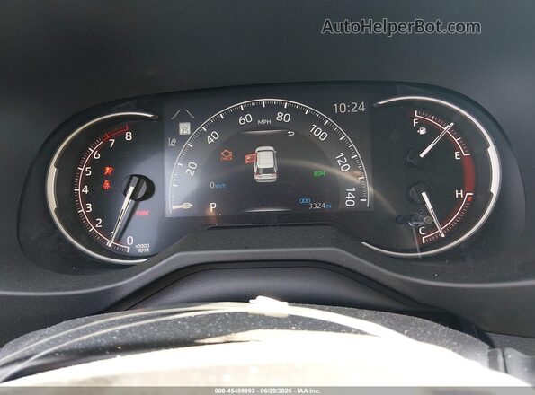2T3P1RFV0SW612555 2025 TOYOTA RAV4 Blue უკანა სავარძლების ხედი