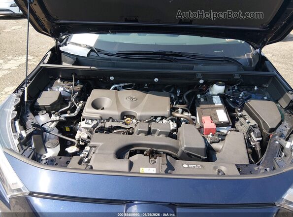 2T3P1RFV0SW612555 2025 TOYOTA RAV4 Blue უკანა ხედი