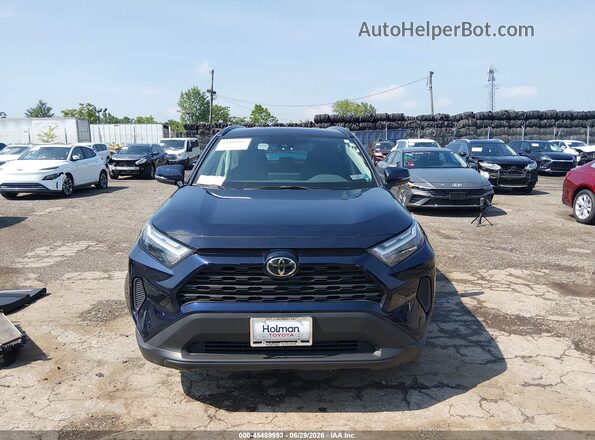 2T3P1RFV0SW612555 2025 TOYOTA RAV4 Blue ხელსაწყოთა პანელის ხედი