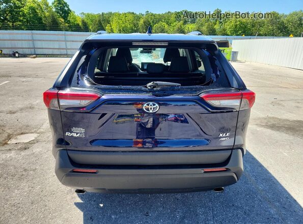 2T3P1RFV1LW135992 2020 TOYOTA RAV4 Blue უკანა ხედი
