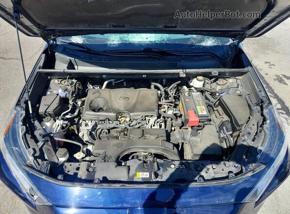 2T3P1RFV1LW135992 2020 TOYOTA RAV4 Blue ძრავის განყოფილების ხედი