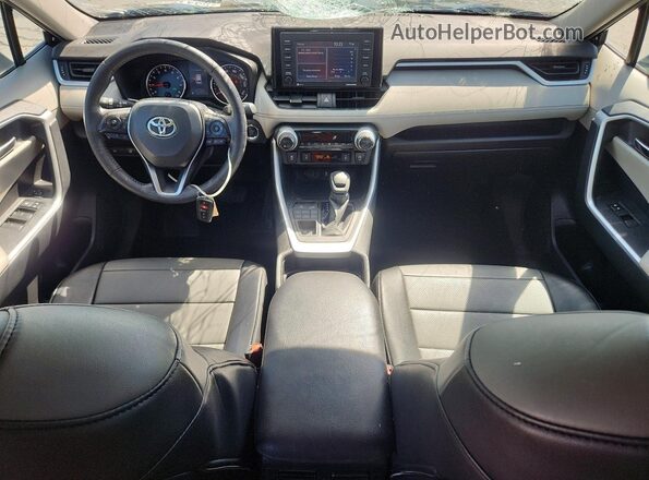 2T3P1RFV1LW135992 2020 TOYOTA RAV4 Blue წინა პანელის ხედი