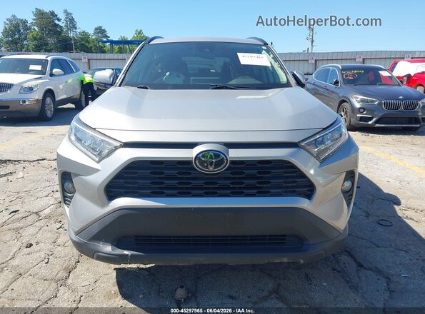 2T3P1RFV1LW136723 2020 TOYOTA RAV4 Silver Вид щитка приладів