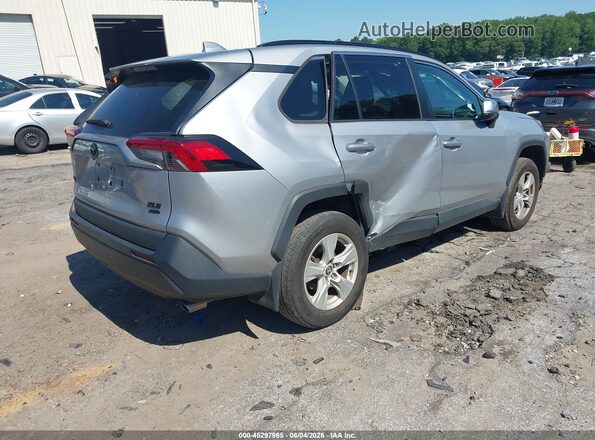 2T3P1RFV1LW136723 2020 TOYOTA RAV4 Silver Задня права чверть