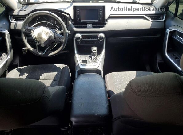 2T3P1RFV1MC195029 2021 TOYOTA RAV4 Серый Вид панели приборов