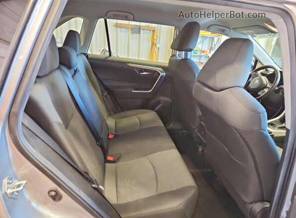 2T3P1RFV1MC224061 2021 TOYOTA RAV4 Серебряный Вид задней части салона