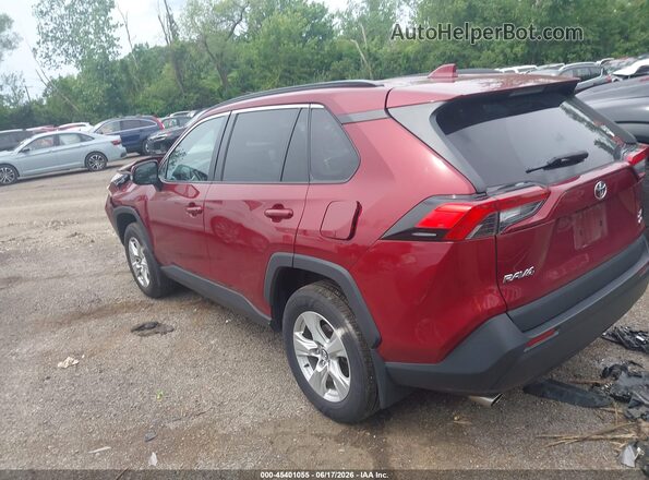 2T3P1RFV1MW155046 2021 TOYOTA RAV4 Maroon Tył lewy