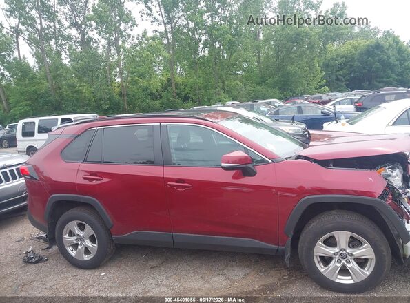 2T3P1RFV1MW155046 2021 TOYOTA RAV4 Maroon Widok wnętrza 360 stopni