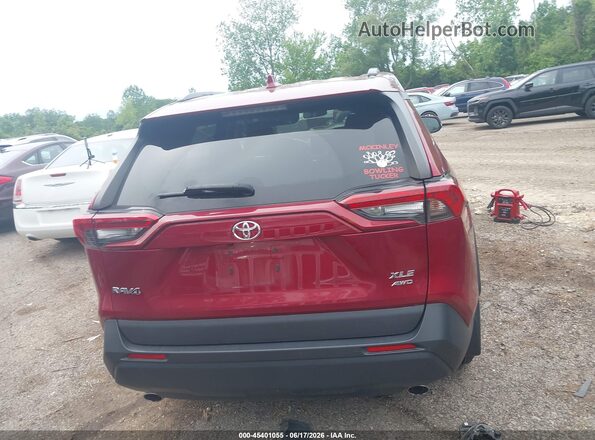 2T3P1RFV1MW155046 2021 TOYOTA RAV4 Maroon 