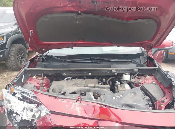 2T3P1RFV1MW155046 2021 TOYOTA RAV4 Maroon Widok z tyłu