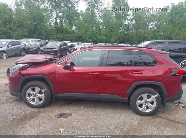 2T3P1RFV1MW155046 2021 TOYOTA RAV4 Maroon 