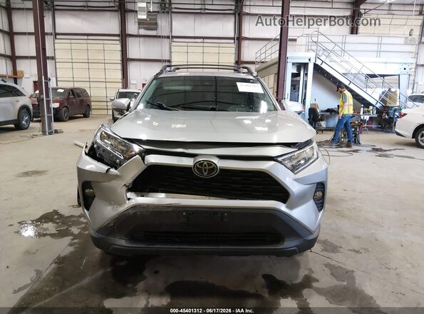 2T3P1RFV1MW161283 2021 TOYOTA RAV4 Silver ხელსაწყოთა პანელის ხედი
