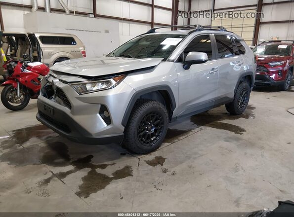2T3P1RFV1MW161283 2021 TOYOTA RAV4 Silver წინა მარცხენა ხედი სამი მეოთხედიდან