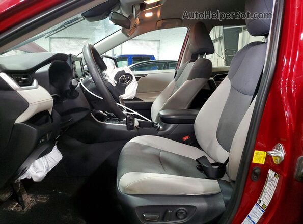 2T3P1RFV1MW218968 2021 TOYOTA RAV4 Red Widok wnętrza z przodu