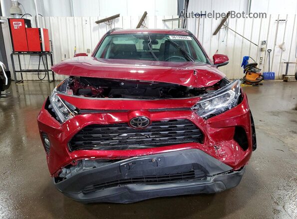 2T3P1RFV1MW218968 2021 TOYOTA RAV4 Red Widok z przodu