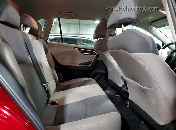 2T3P1RFV1MW218968 2021 TOYOTA RAV4 Red Widok wnętrza z tyłu