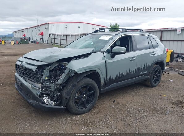 2T3P1RFV1MW245748 2021 TOYOTA RAV4 Green Vista tres cuartos delantera izquierda
