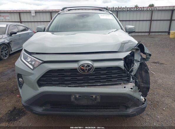 2T3P1RFV1MW245748 2021 TOYOTA RAV4 Green Vista interior trasera