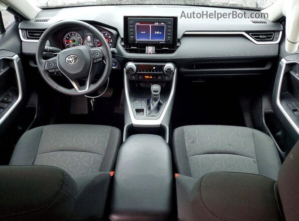 2T3P1RFV1NC317860 2022 TOYOTA RAV4 Gray Vista del salpicadero