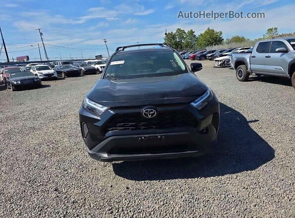 2T3P1RFV1PW337284 2023 TOYOTA RAV4 Black Դիմացի տեսք