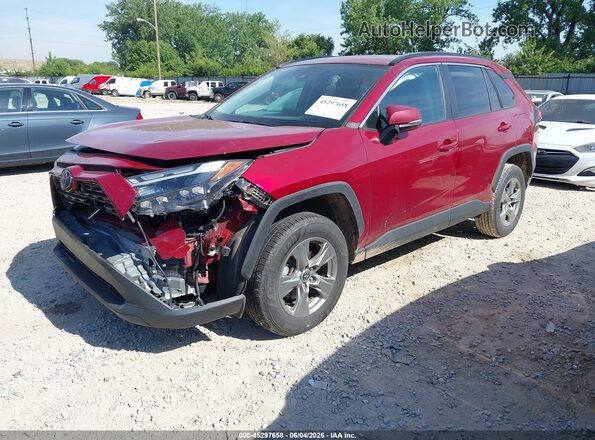 2T3P1RFV1RW429790 2024 TOYOTA RAV4 Maroon Առջևի ձախ երեք քառորդ տեսարան