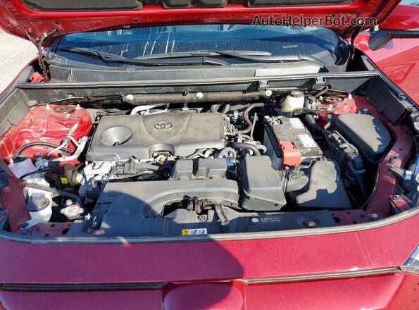 2T3P1RFV1RW432690 2024 TOYOTA RAV4 Red Вид підкапотного простору