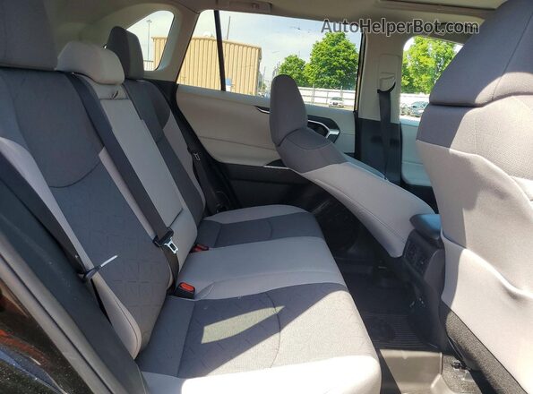 2T3P1RFV1SC528102 2025 TOYOTA RAV4 Black Вид задньої частини салону