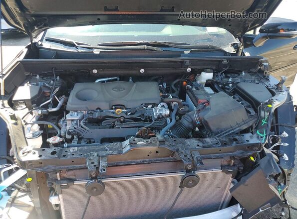 2T3P1RFV1SC528102 2025 TOYOTA RAV4 Black Вид підкапотного простору