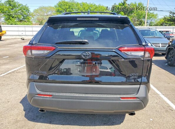2T3P1RFV1SC528102 2025 TOYOTA RAV4 Black Вид ззаду