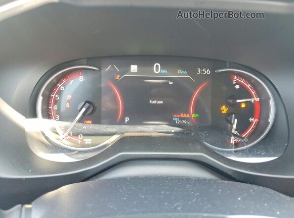 2T3P1RFV1SC528102 2025 TOYOTA RAV4 Black Вид щитка приладів