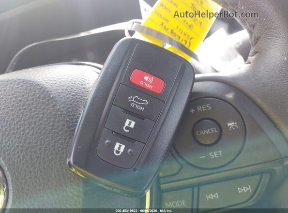 2T3P1RFV1SW504199 2025 TOYOTA RAV4 Silver წინა პანელის ხედი