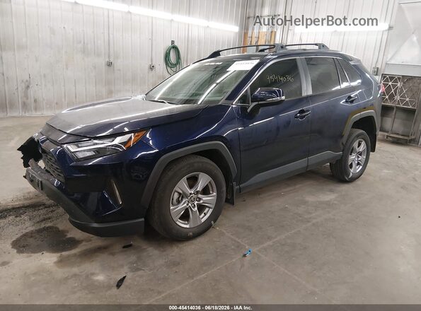 2T3P1RFV1SW530849 2025 TOYOTA RAV4 Dark Blue Vista tres cuartos delantera izquierda