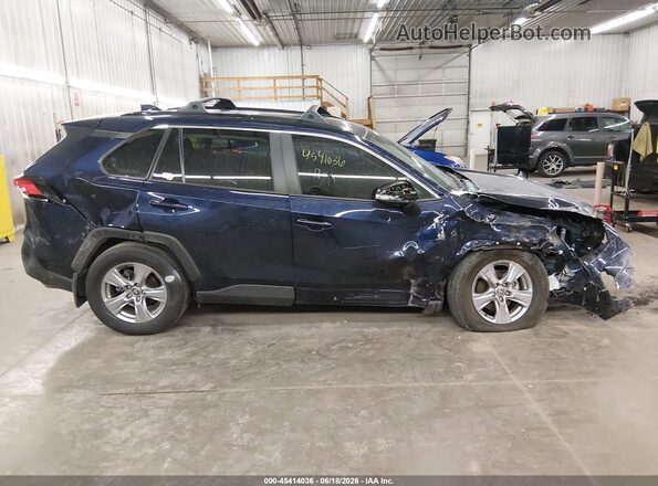 2T3P1RFV1SW530849 2025 TOYOTA RAV4 Dark Blue Vista interior de 360 grados