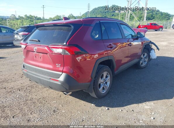 2T3P1RFV1SW606702 2025 TOYOTA RAV4 Red Задня права чверть